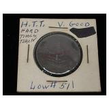 Andrew Jackson Hard Times Token