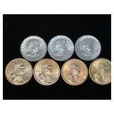Susan B. Anthony & Sacagawea One Dollar Coins