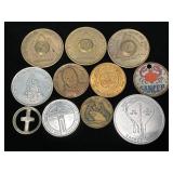 Religious Tokens, Astrology Tokens and AA Tokens