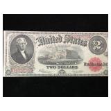 Series 1917 United States Red Seal $2 Note