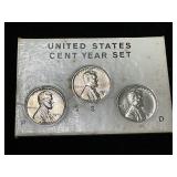 United States Zinc Cent 1943 Year Set