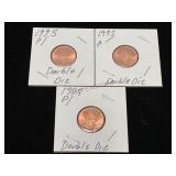 1995 P Double Die Pennies