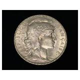 1912 Gold 20 Francs Coin
