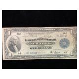 Series 1918 Federal Reserve Bank of NY $1 Note