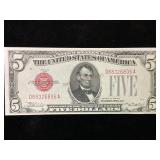 Series 1928 Red Seal $5 Note