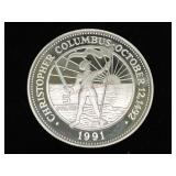 1991 Commonwealth of the Bahamas $5 Token