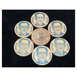 Assorted Wooden Nickel's