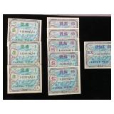 WWII Era Japanese Military Currency Notes