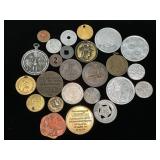 Assorted Tokens and Coins