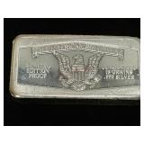 American Royal Mint Proof Silver Bar