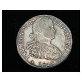 1810 Ferdinand VII 8 Reales Coin