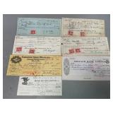 Vintage 1920ï¿½s and 1960ï¿½s Checks