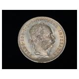 1915 Gold Austrian Florin Coin