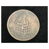 Jackson in a Chest Hard Times Token