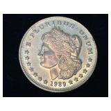 1989 United Silver Mint Morgan Trade Unit