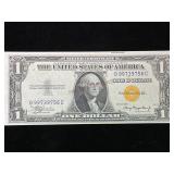 Series 1935 Silver Certificate Gold Seal $1 Note