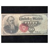 50 Cent Fractional Currency Note