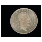 1915 Gold Austrian Florin Coin