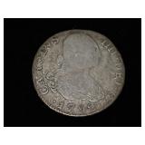 1792 Spanish 4 Reales Coin