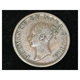 1840 Nova Scotia Half Penny Token