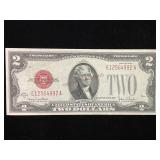 Series 1928 United States Red Seal $2 Note