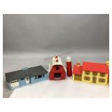 Vintage Plasticville Toy Train Accessories