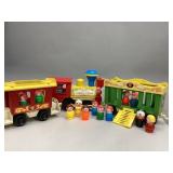 Vintage Fisher Price Toy Circus Train Set