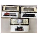 Assorted Aurora Postage Stamp Toy Trains