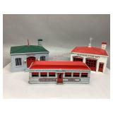 Vintage Plasticville Toy Train Accessories