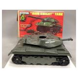 Vintage Plastic "Iron Knight" Tank Toy