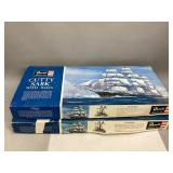 Two Revell Cutty Sark Model Ship Kits