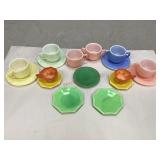 Hazel Atlas "Little Hostess" Tea Set Pieces & More