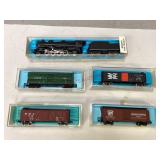 Assorted Atlas Mini Toy Train Cars