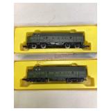 Two Arnold Rapido N Scale Toy Locomotives
