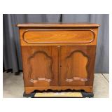 Victorian Walnut Washstand