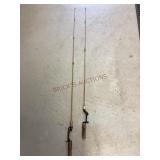 Two Vintage Fishing Rods - One Actionrod