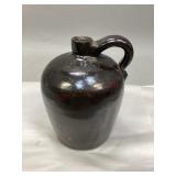 Antique Brown Glazed Stoneware Jug