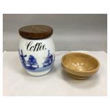 G.M.T.& Bros. Ceramic Coffee Canister & More
