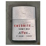 Calorite Thermite Weld AlFex Zippo Lighter