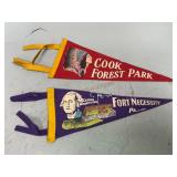 Cook Forest Park & Fort Necessity PA Pennants