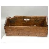 Handmade Rustic Wooden Caddy Tray/Box