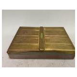 Decorative Box with Metal Folding Lid