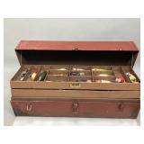 Fishing Box Full of Antique Lures
