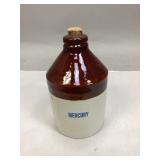 Antique Stoneware Two-Tone "Mercury" Jug