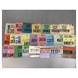 1961-89 Pa Hunting License Collection