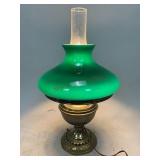Bradley Hubbard Style Brass Lamp