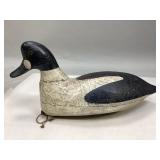 Wooden Goldeneye Drake Duck Decoy