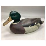 Bob Berry Solid Wood Mallard Drake Duck Decoy