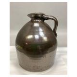Vintage Mirror Glaze Stoneware Jug