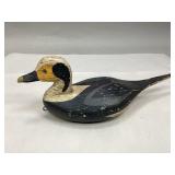 B.B.D. Wooden Long-Tailed Drake Duck Decoy
